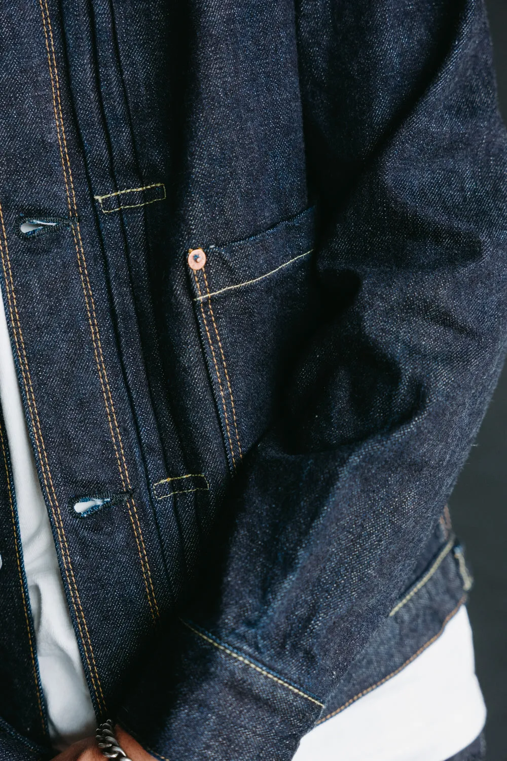 03-181 - Classic Denim Jacket - Indigo O/W