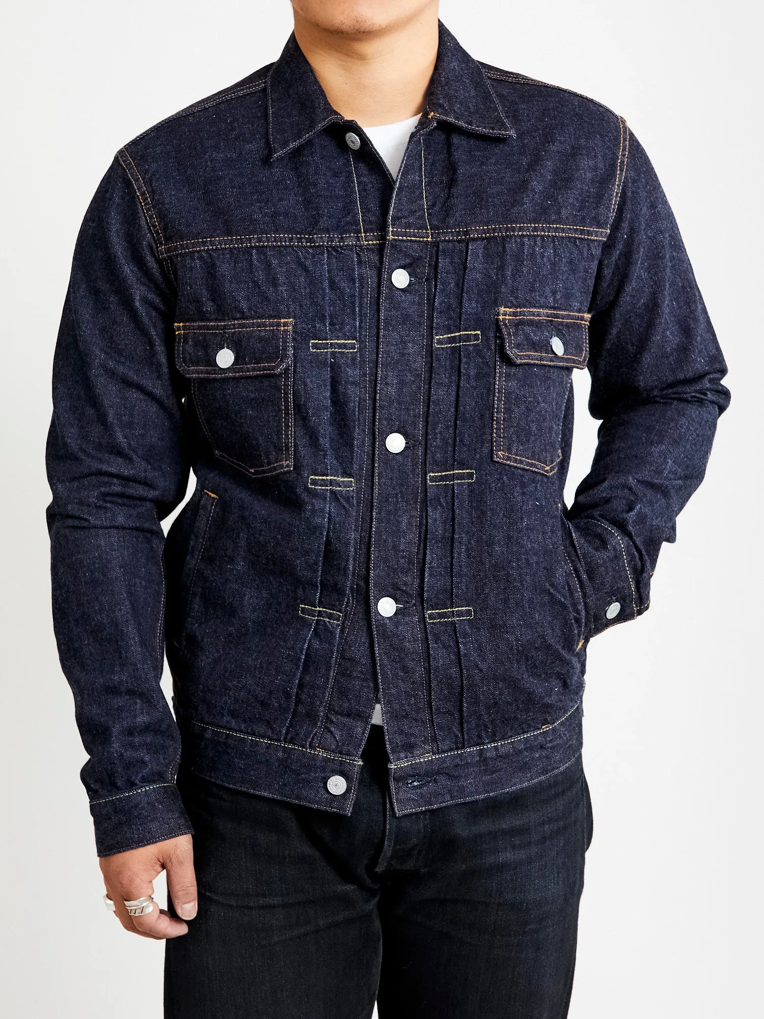 13oz Double Pocket Selvedge Denim Type-2 Jacket