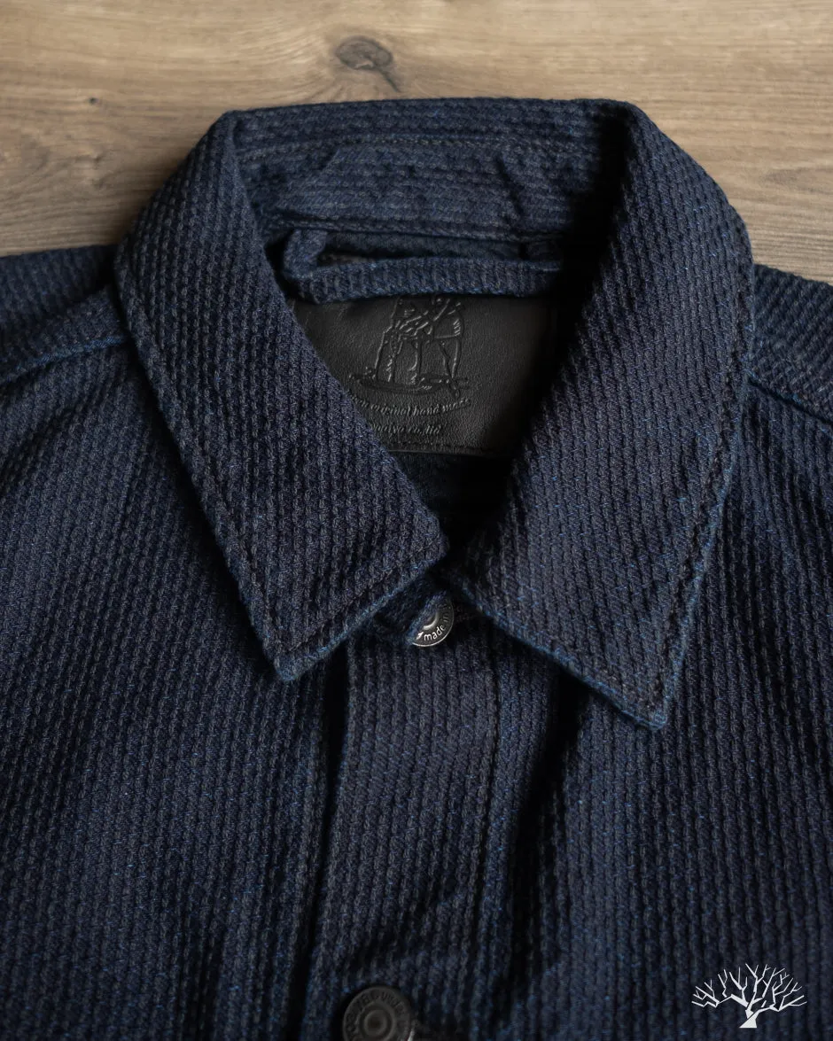 6221 Sashiko Type 3 Jacket - Indigo x Black