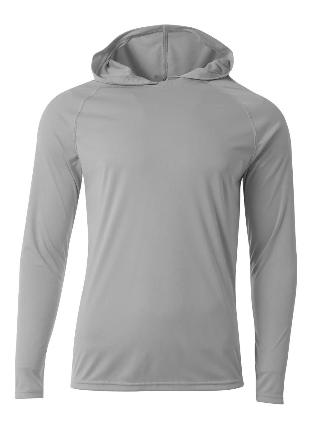 A4 N3409 Cooling Performance Long Sleeve Hooded Tee