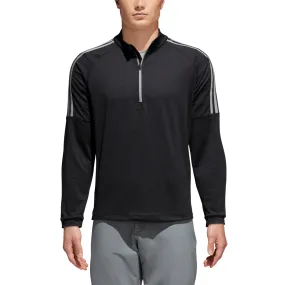 Adidas Classic 3-Stripe 1/4 Zip Golf Pullover