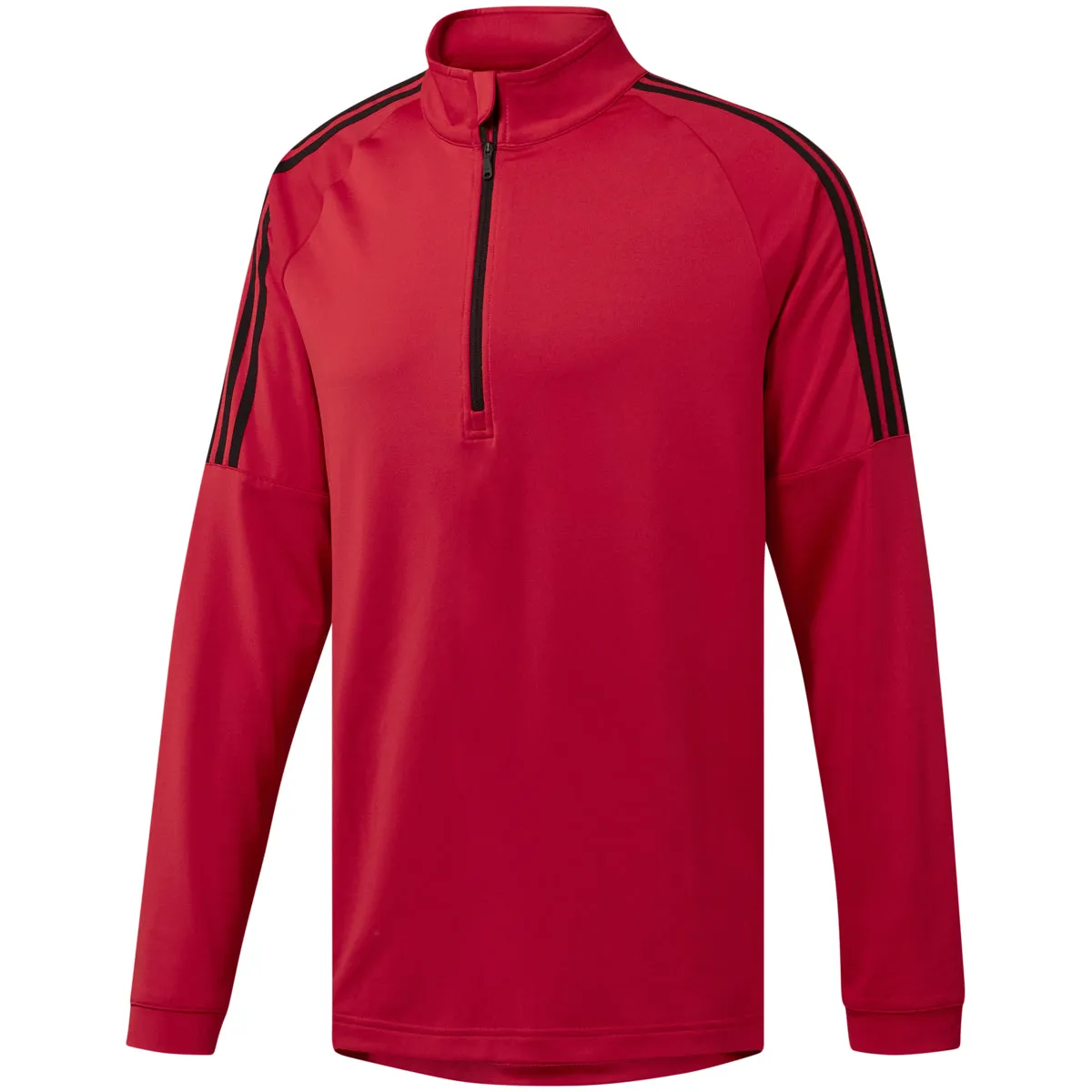 Adidas Classic 3-Stripe 1/4 Zip Golf Pullover