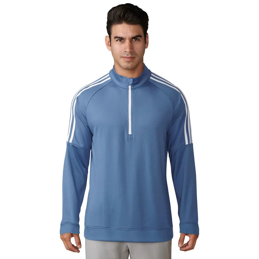 Adidas Classic 3-Stripe 1/4 Zip Golf Pullover