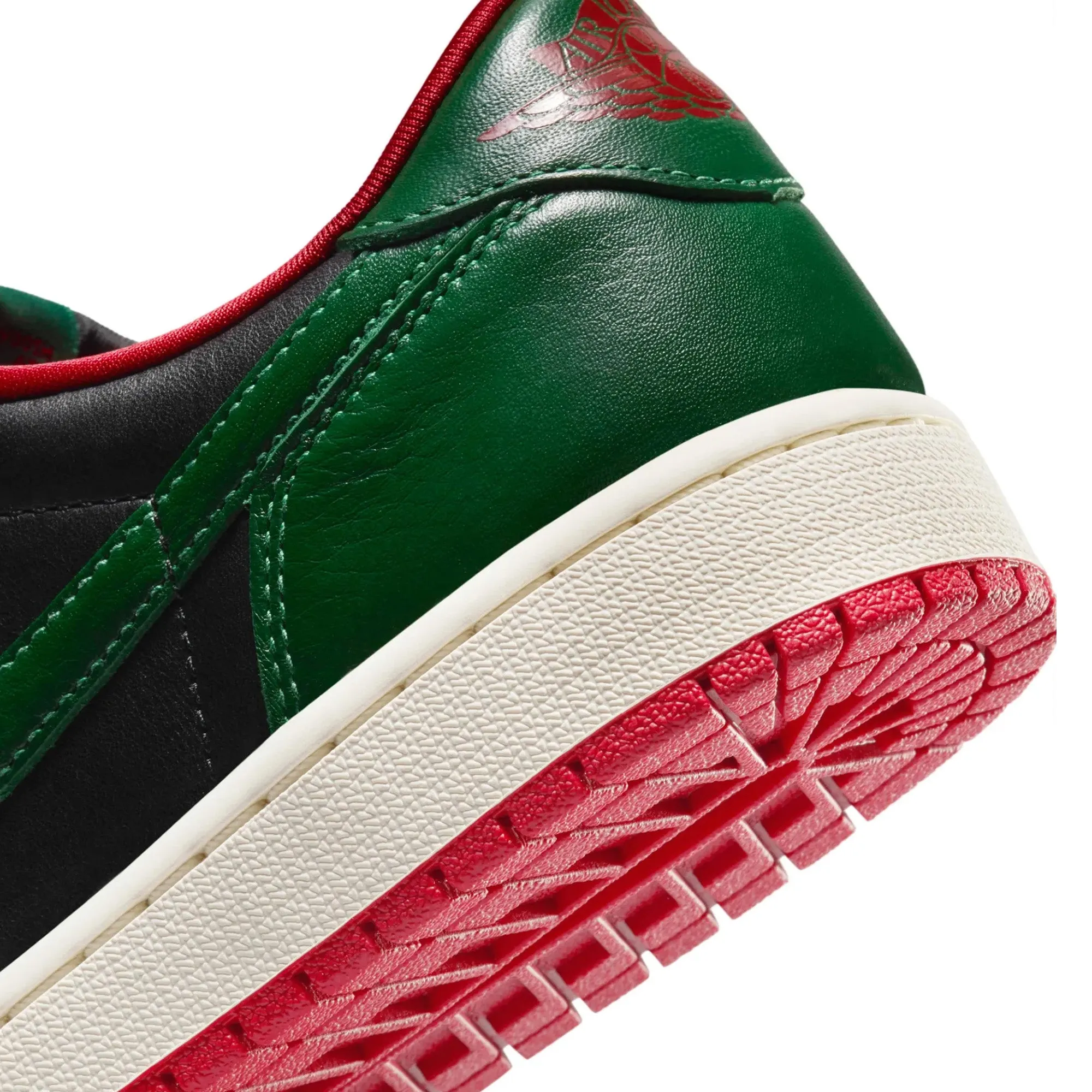 Air Jordan 1 Retro Low OG 'Gorge Green Varsity Red' Women's (2024)