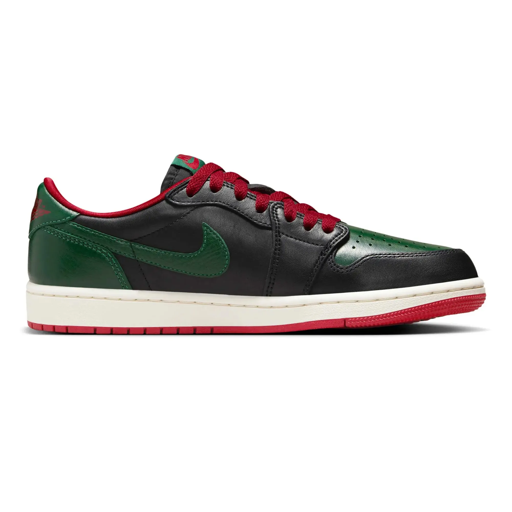 Air Jordan 1 Retro Low OG 'Gorge Green Varsity Red' Women's (2024)