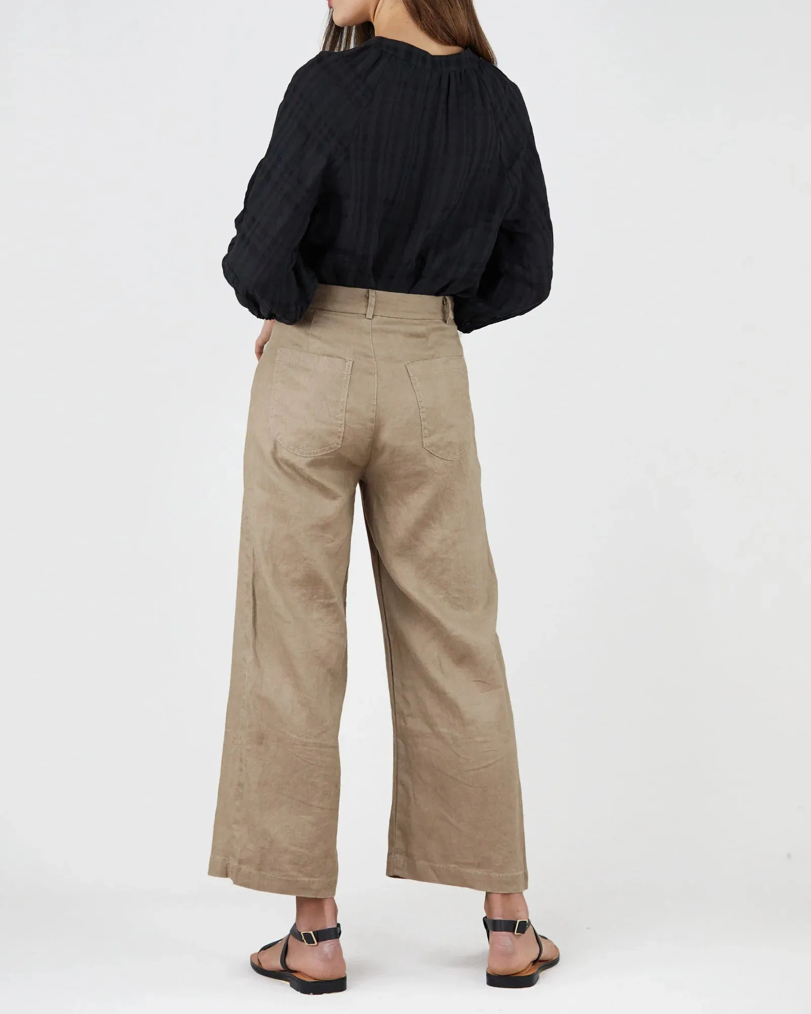 Barossa Linen Pant (Flaxen)