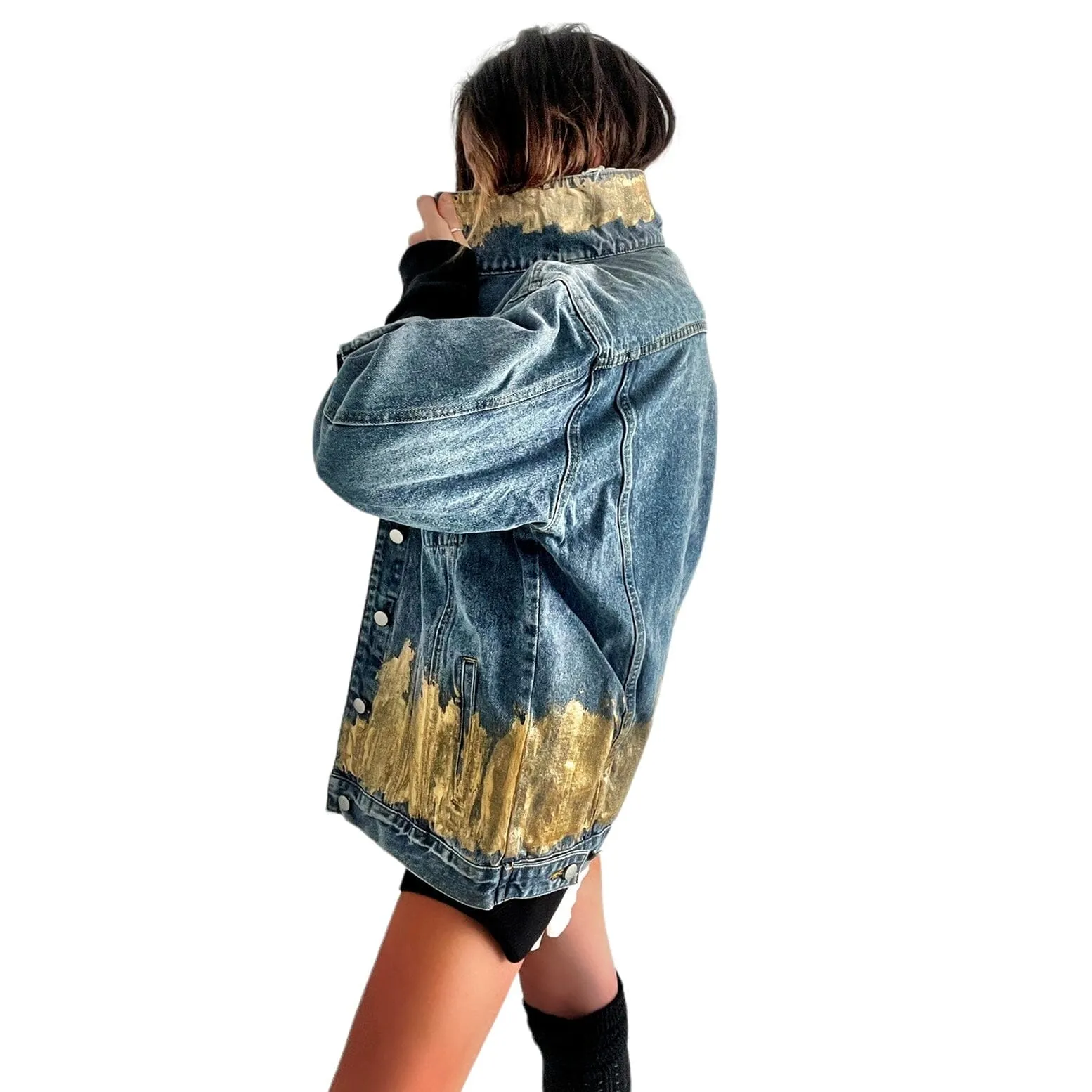 'Beyond Gold' Denim Jacket