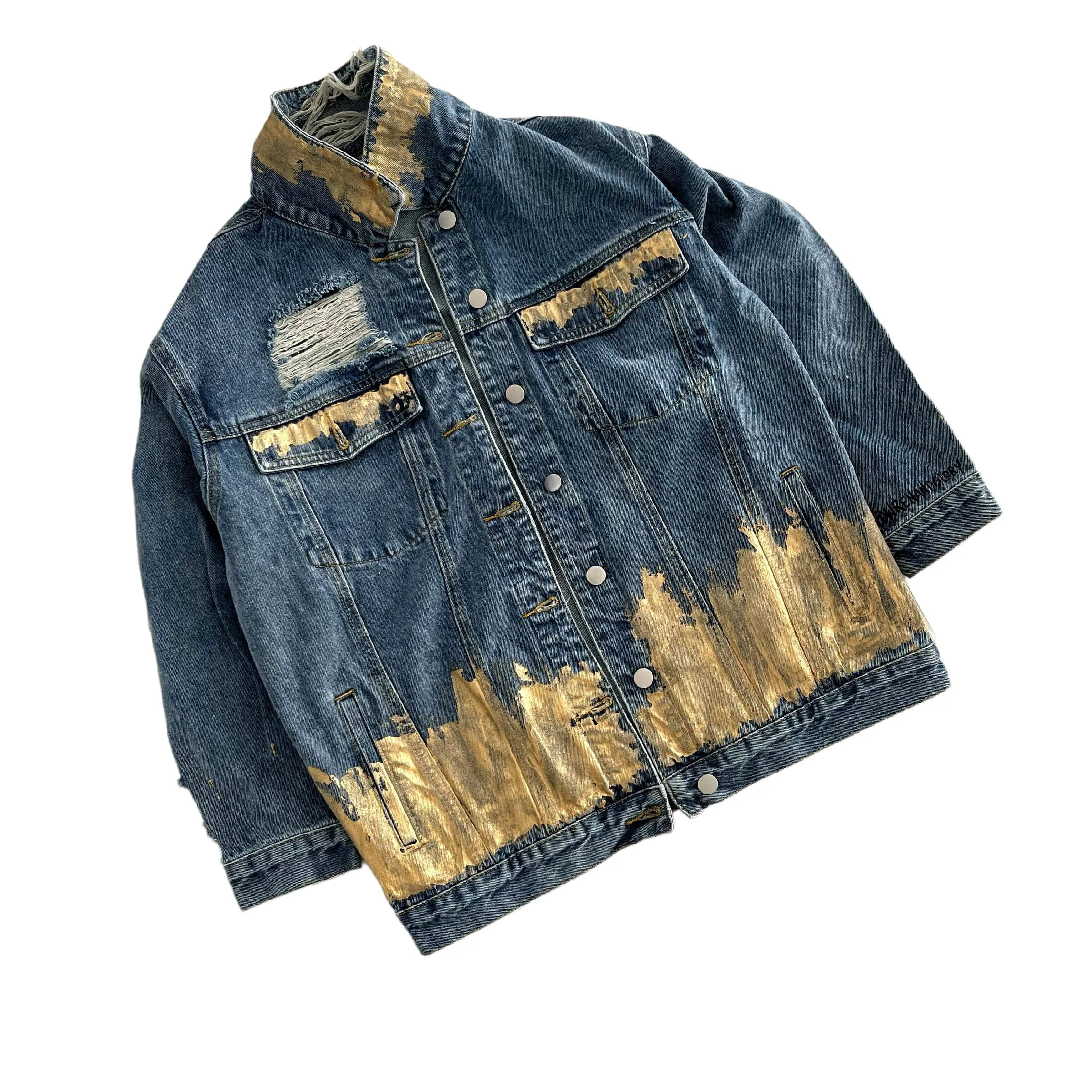 'Beyond Gold' Denim Jacket