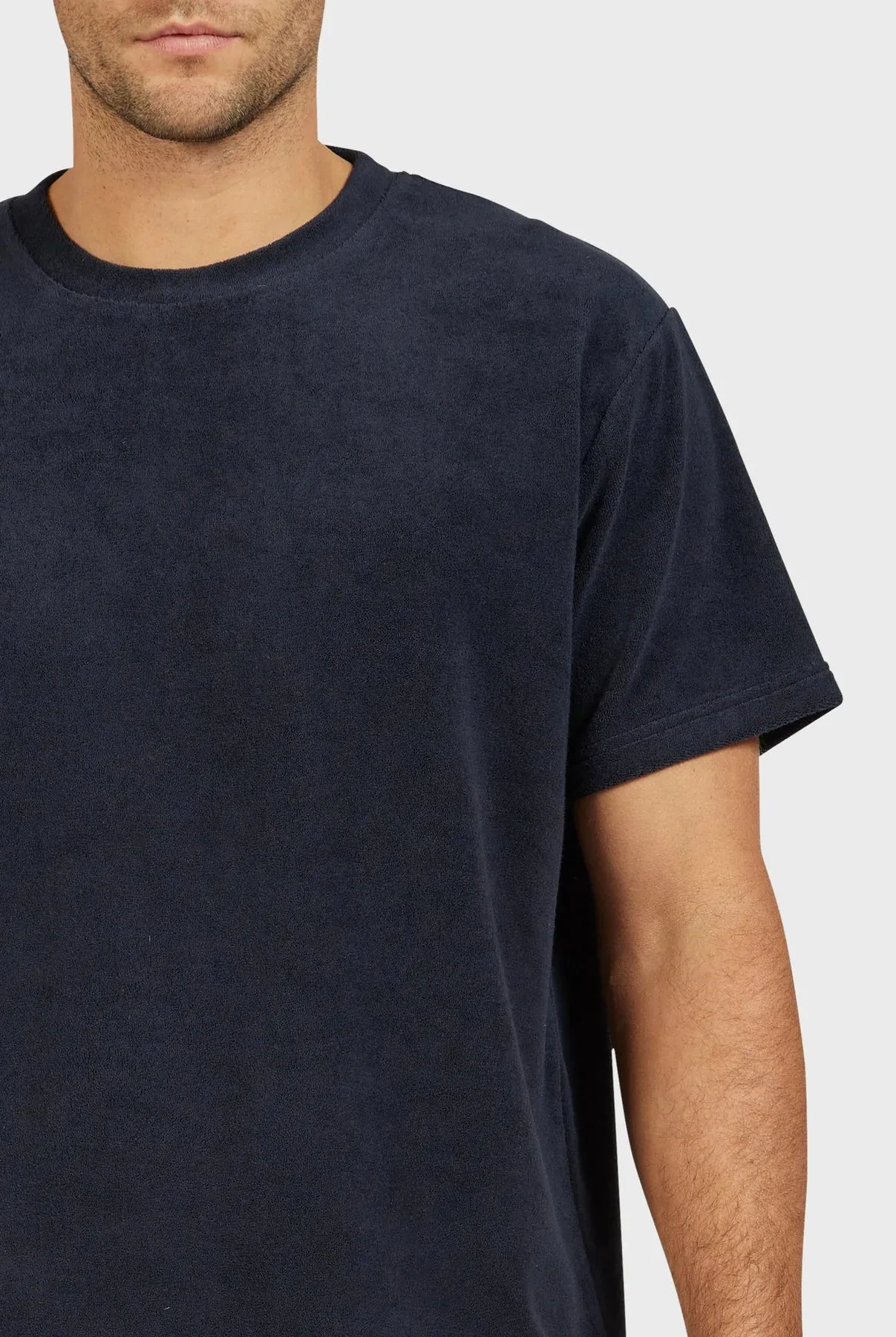 Bond Terry Tee in Navy