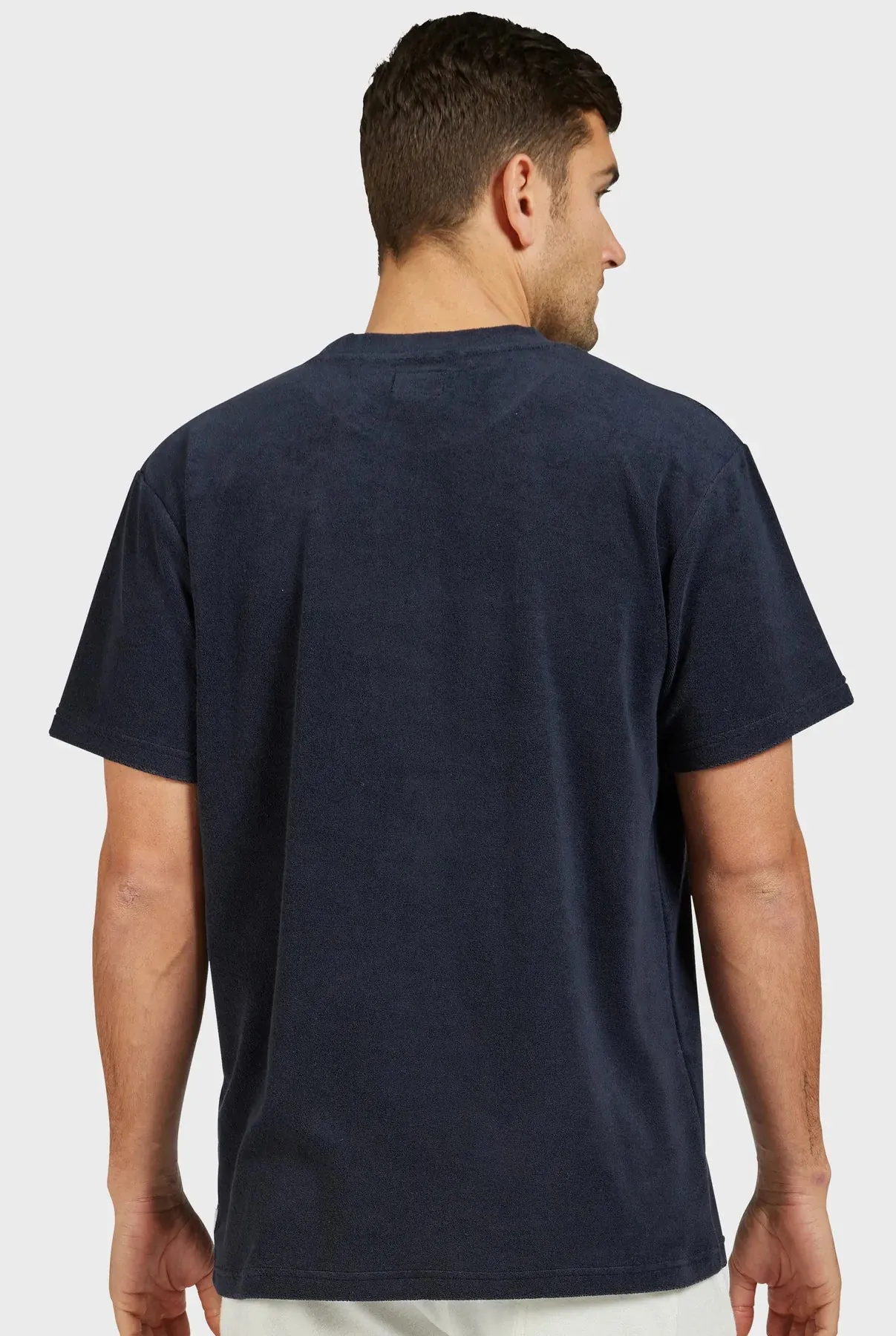 Bond Terry Tee in Navy