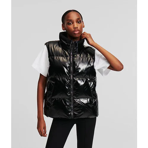 BRANDED ZIP PADDED VEST