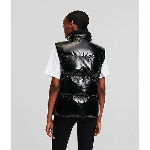 BRANDED ZIP PADDED VEST