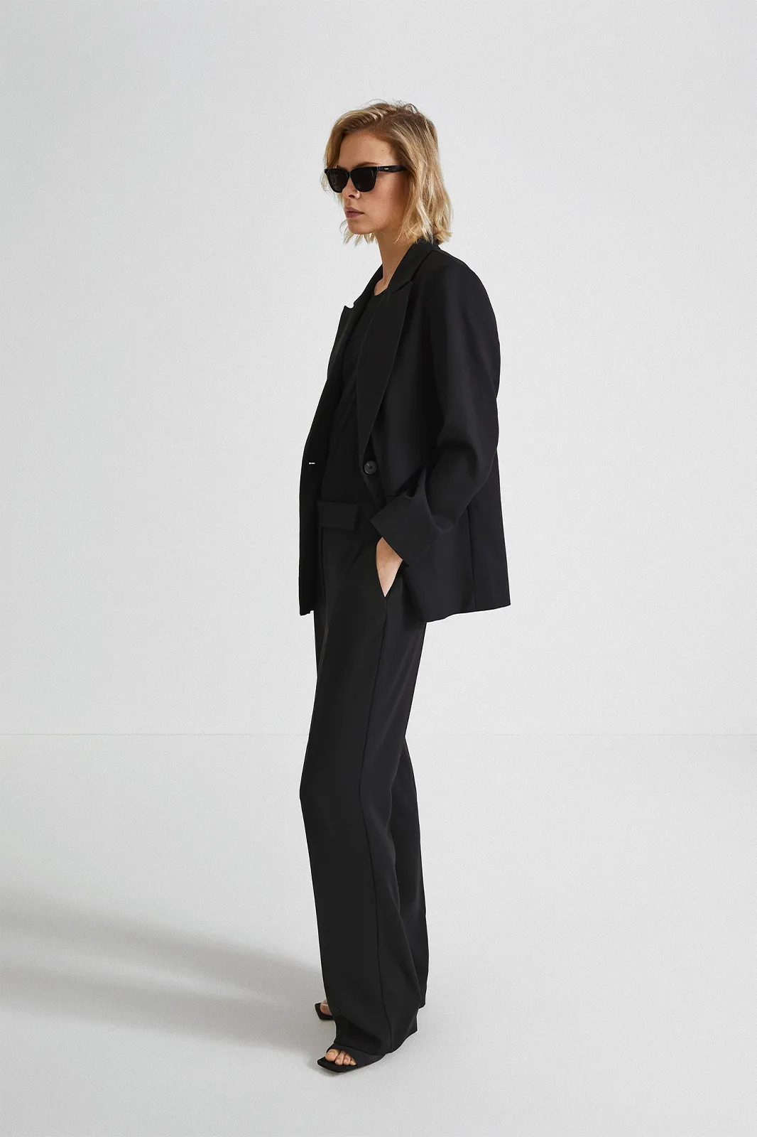 BURANO BLAZER - BLACK