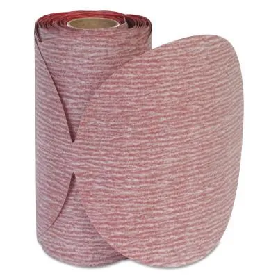 Carborundum Premier Red Aluminum Oxide Dri-Lube Paper Discs, 6 in Dia., 150 Grit, 05539518170