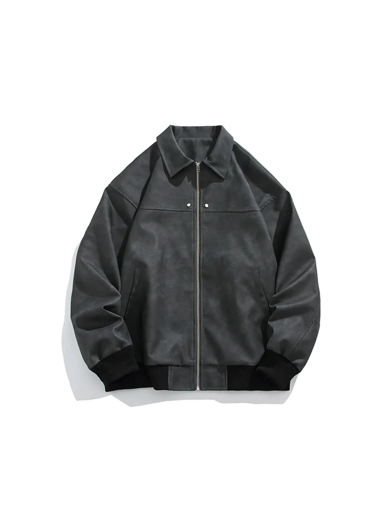 Casual Zipper Bomber Jacket