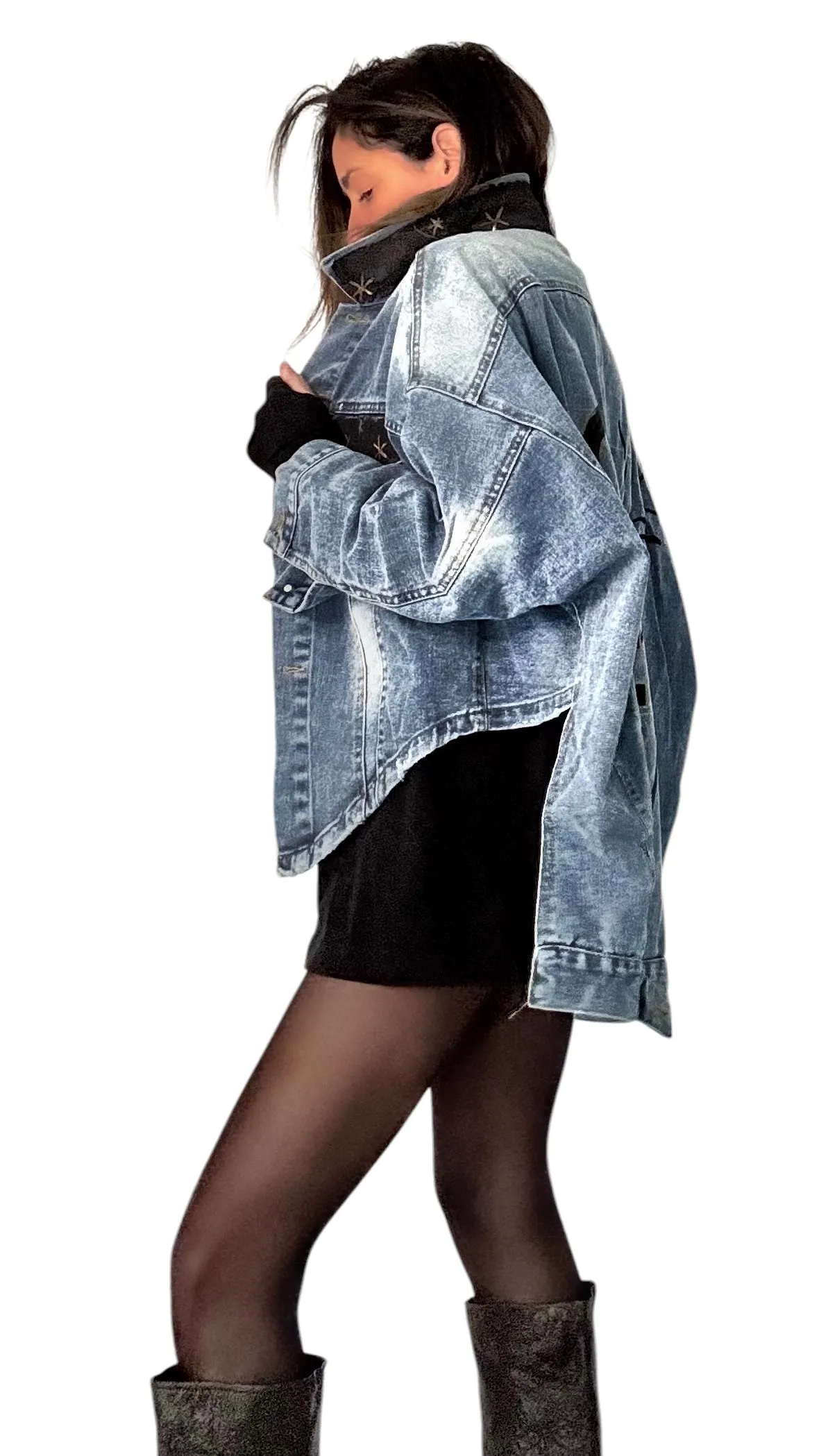 'Cheers!' Denim Jacket