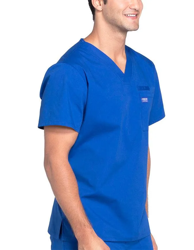 Cherokee Workwear Professionals Men's V-Neck Basic Scrubs Top