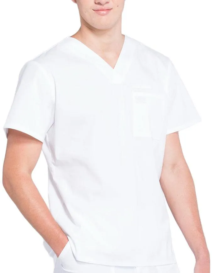 Cherokee Workwear Professionals Men's V-Neck Basic Scrubs Top