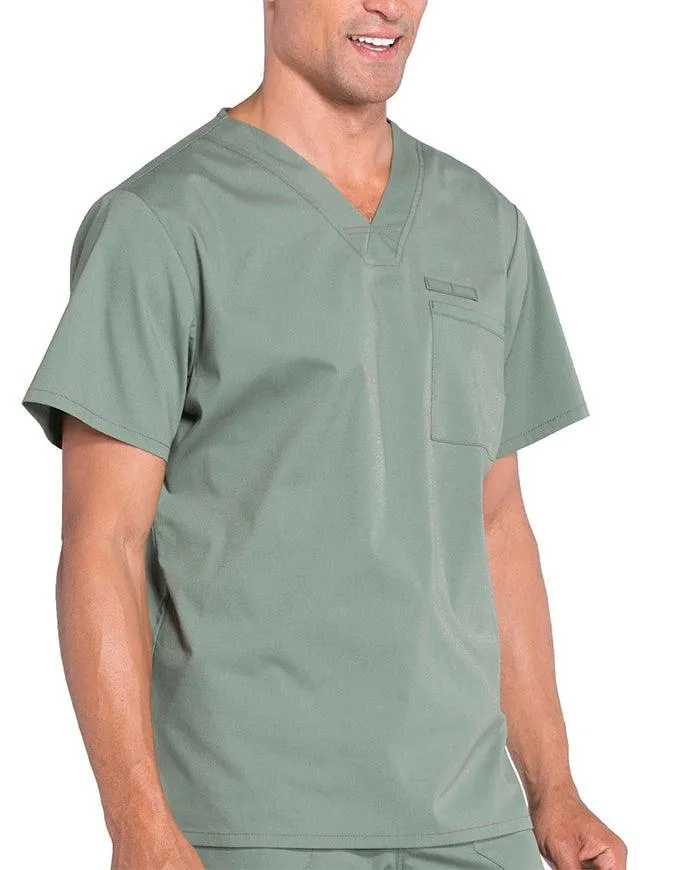 Cherokee Workwear Professionals Men's V-Neck Basic Scrubs Top