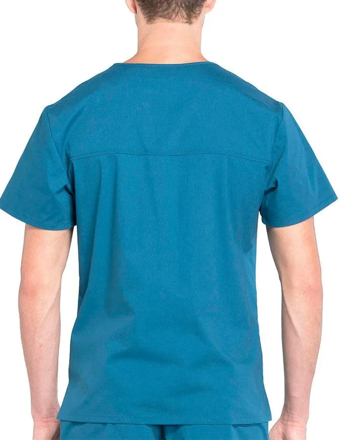 Cherokee Workwear Professionals Men's V-Neck Basic Scrubs Top