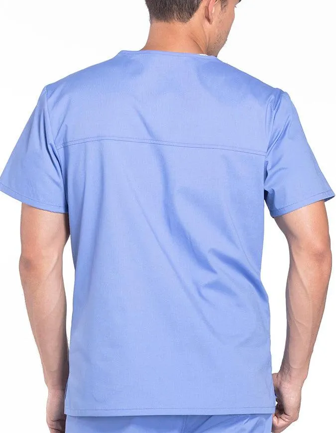 Cherokee Workwear Professionals Men's V-Neck Basic Scrubs Top