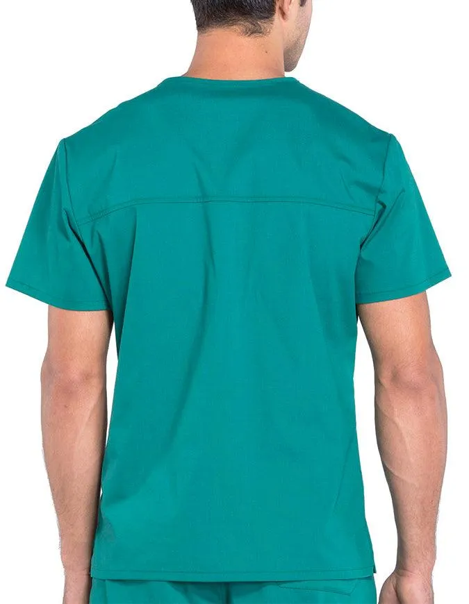 Cherokee Workwear Professionals Men's V-Neck Basic Scrubs Top