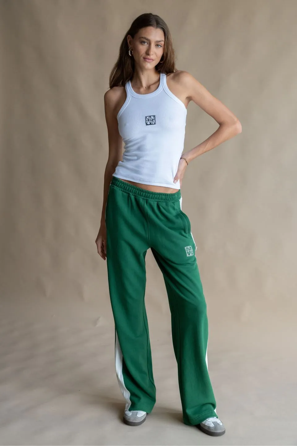 Classic Dark Green Track Pant