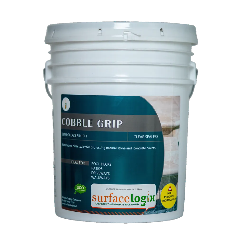 Cobble Grip - Water-Based Anti-Slip Concrete Sealer