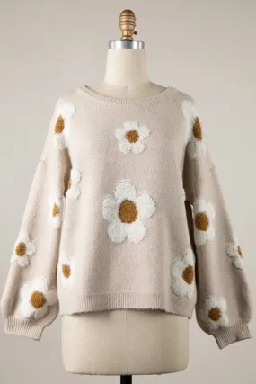 Daisy Dream Knit Sweater