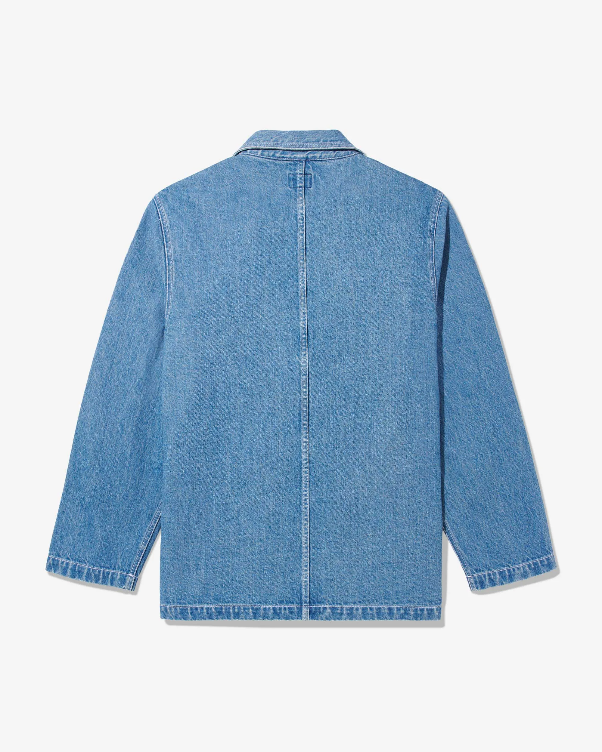 Double-Breasted Denim Jacket