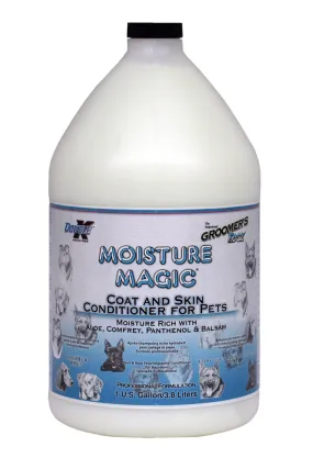 Double K Groomer's Edge Moisture Magic Pet Coat and Skin Conditioner - 3.8 Litres/1 Gallon