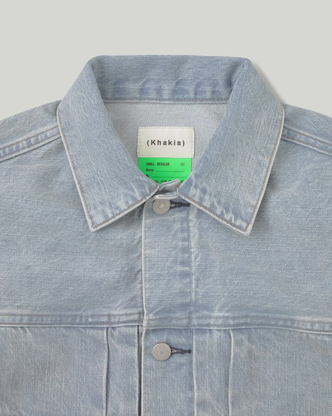 Double Pocket Jean Jacket Light Blue