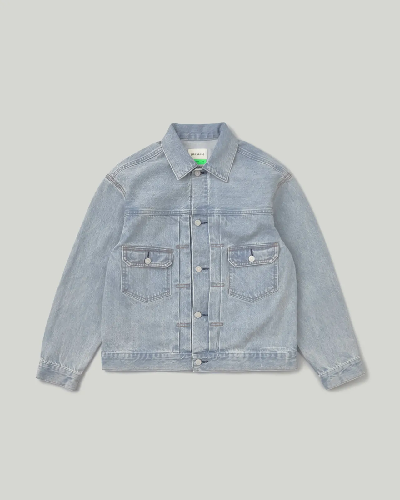 Double Pocket Jean Jacket Light Blue