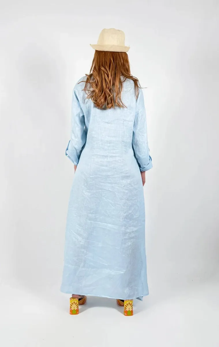 ENAS LONG LINEN SUMMER DRESS