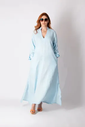 ENAS LONG LINEN SUMMER DRESS