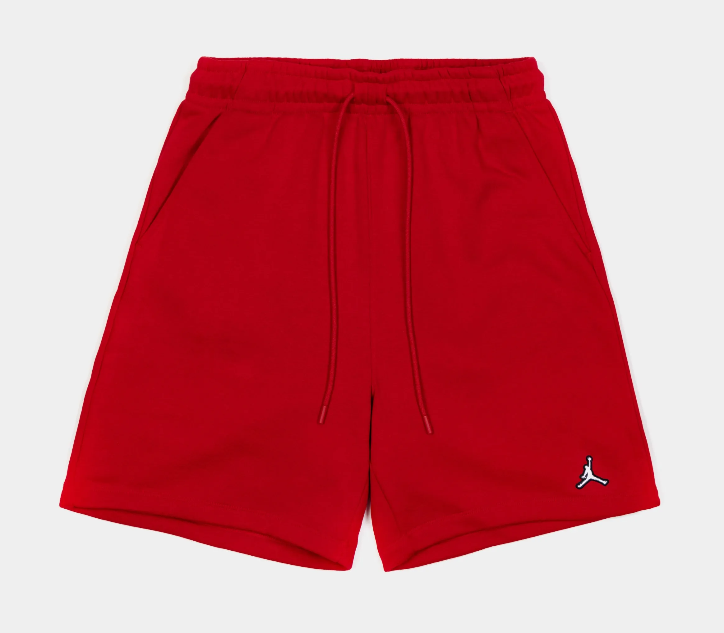 Essentials Fleece Mens Shorts (Red)