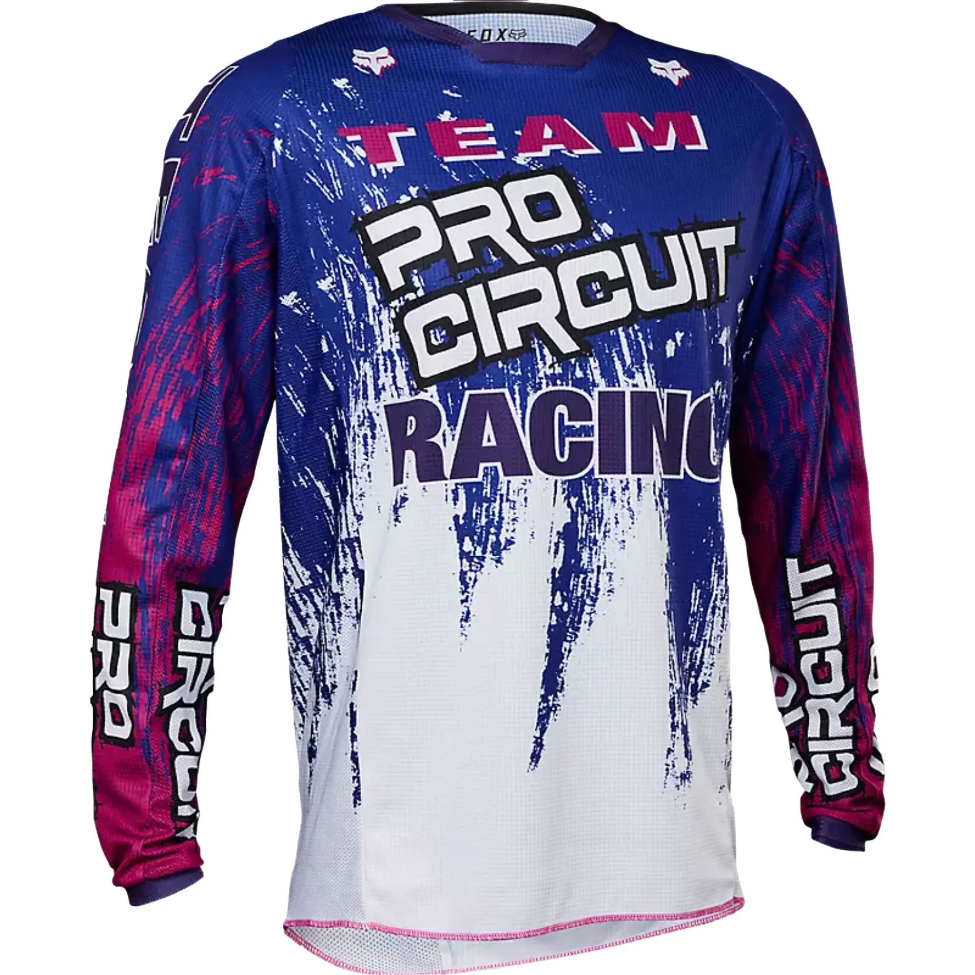 Fox Racing 180 Pro Circuit Offroad Jersey White/Blue