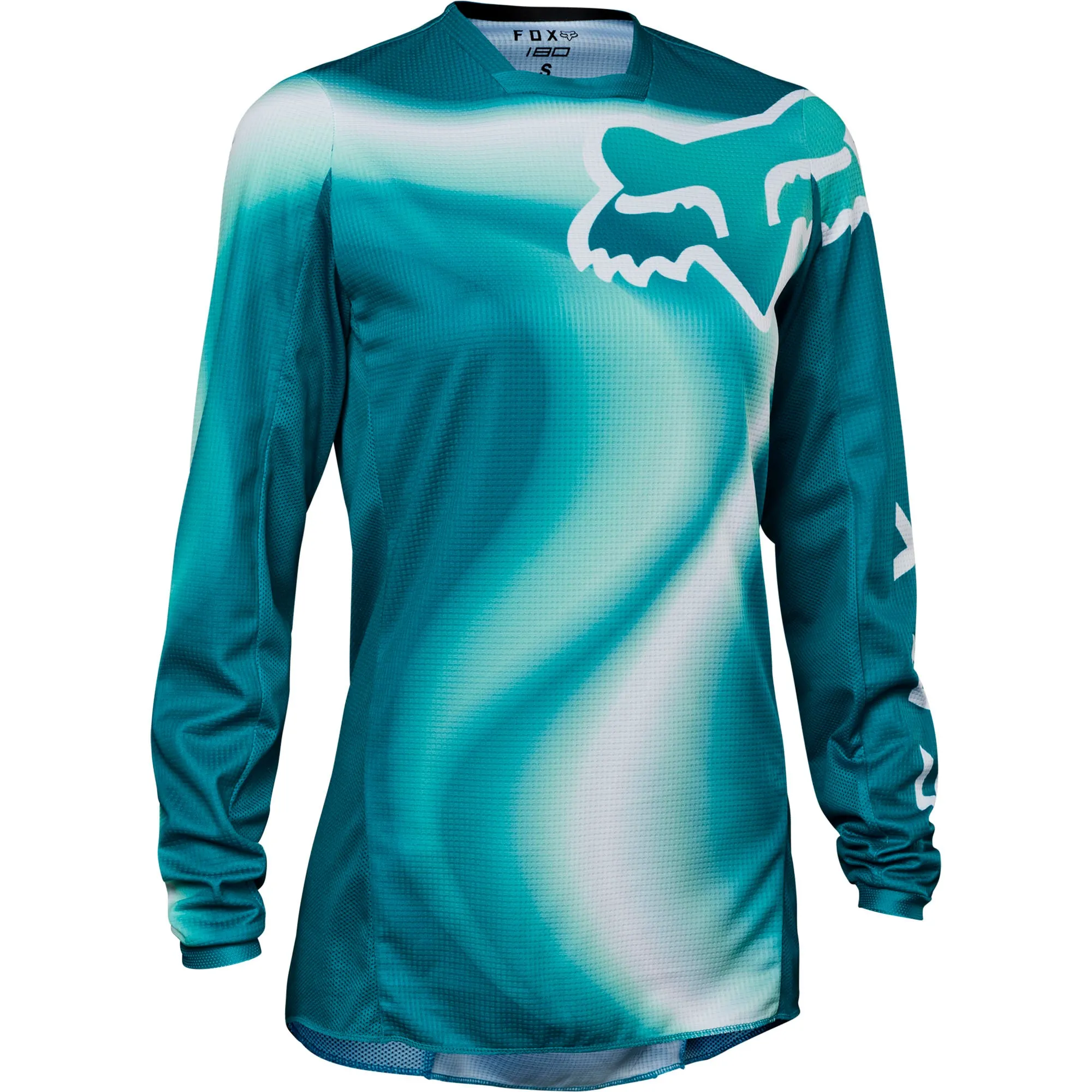 Fox Racing  Womens Maui Blue 180 Toxsyk Motocross Jersey Offroad MotoX Vented