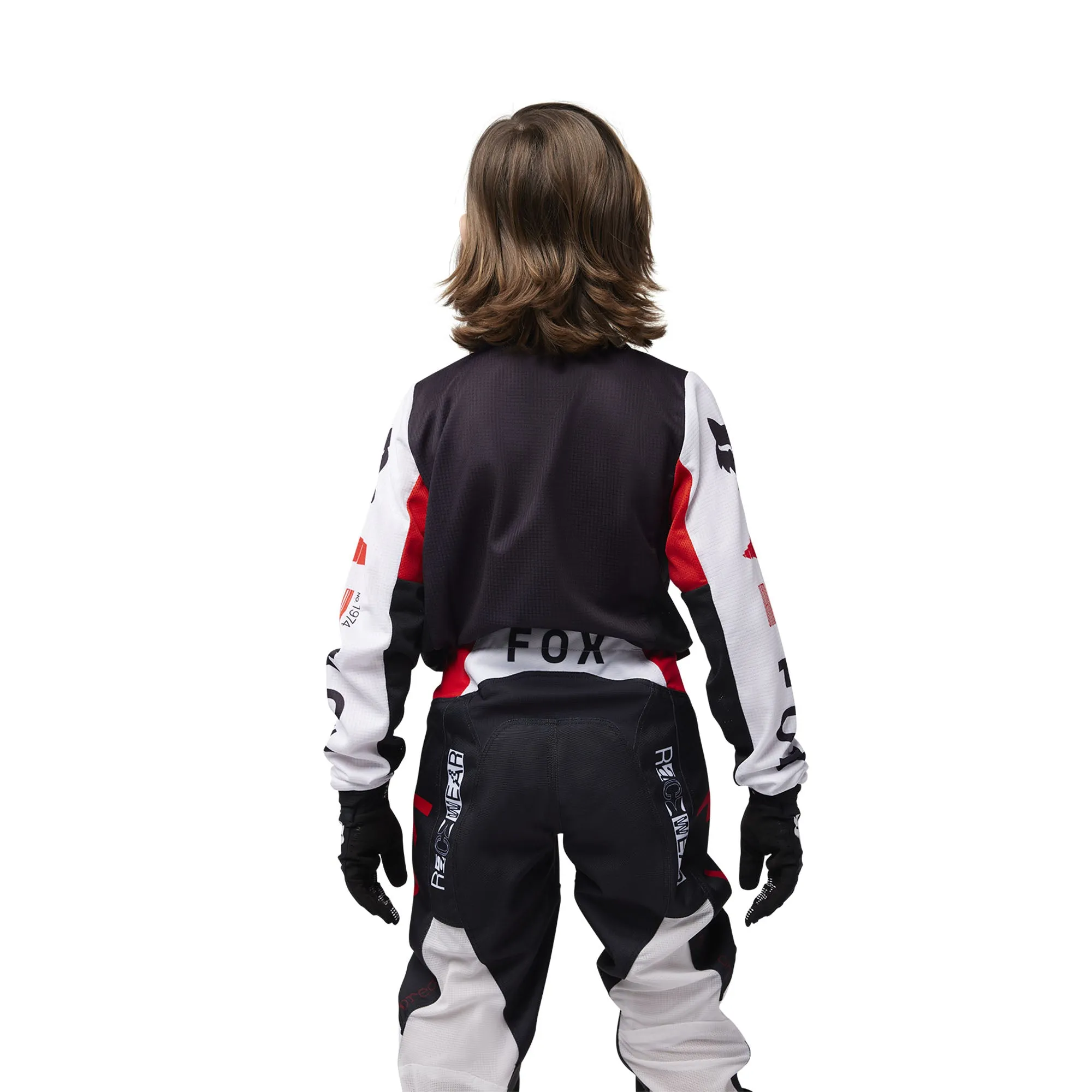 Fox Racing Youth 180 Race Spec Offroad Jersey Fluorescent Red