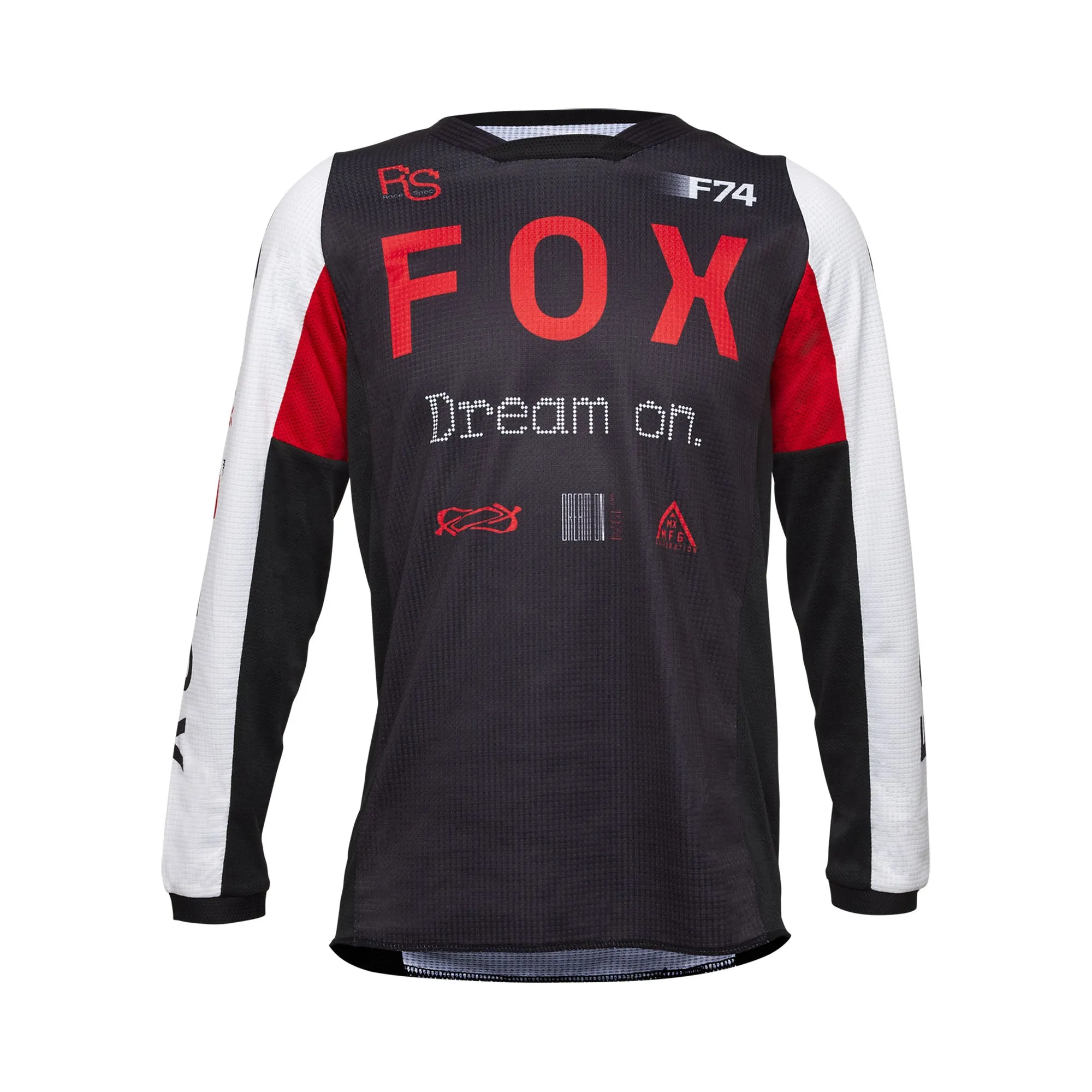 Fox Racing Youth 180 Race Spec Offroad Jersey Fluorescent Red