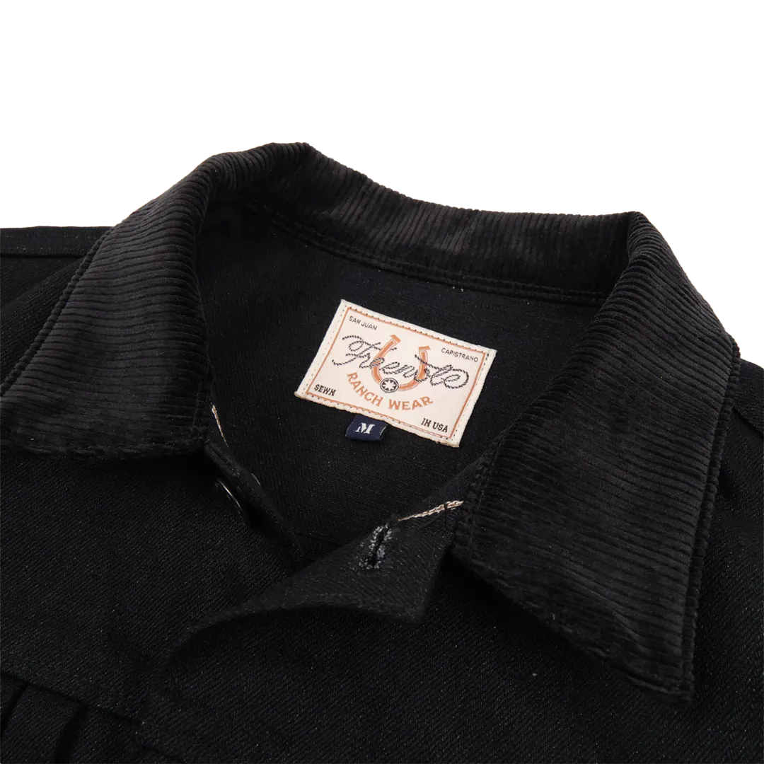 Freenote Cloth - RJ-3 Jacket - Black Denim