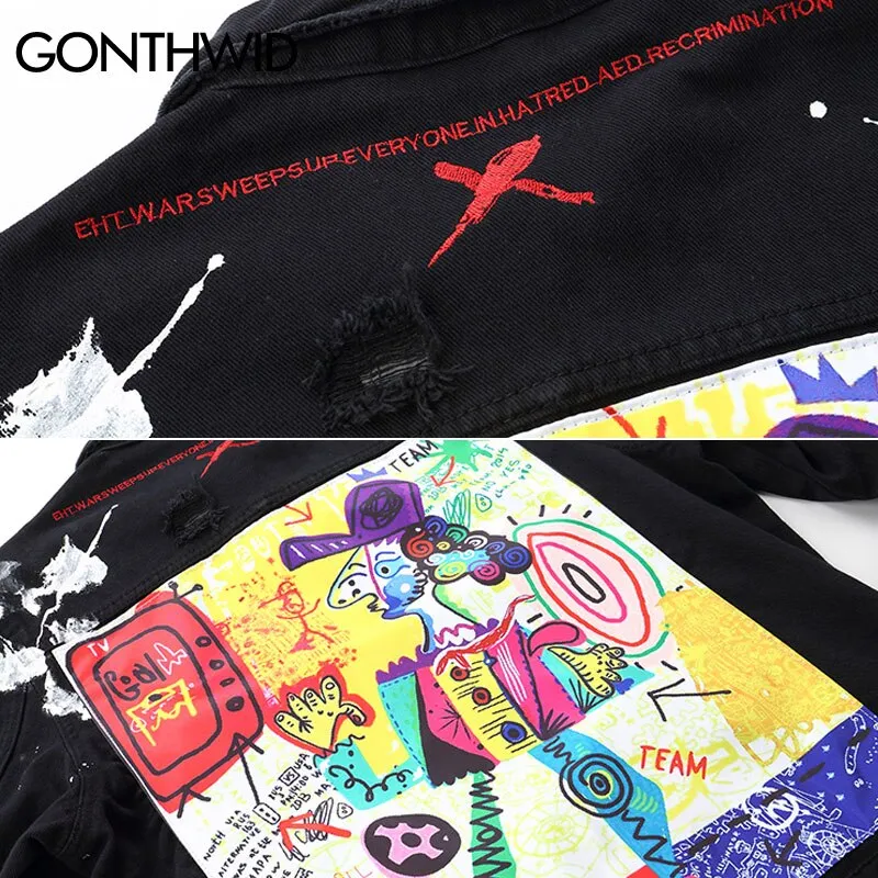 Graffiti Cartoon Jacket