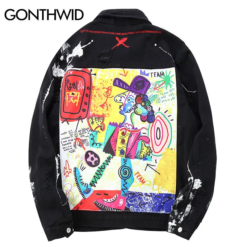 Graffiti Cartoon Jacket