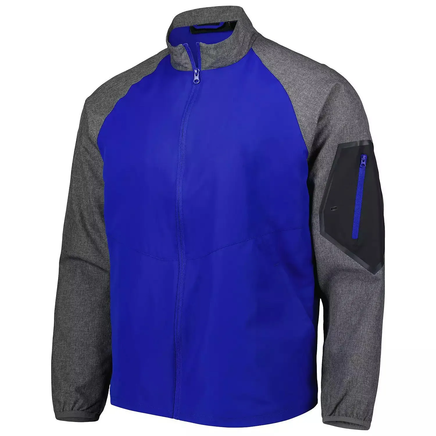 Gray New York Giants Full-Zip Windbreaker Jacket