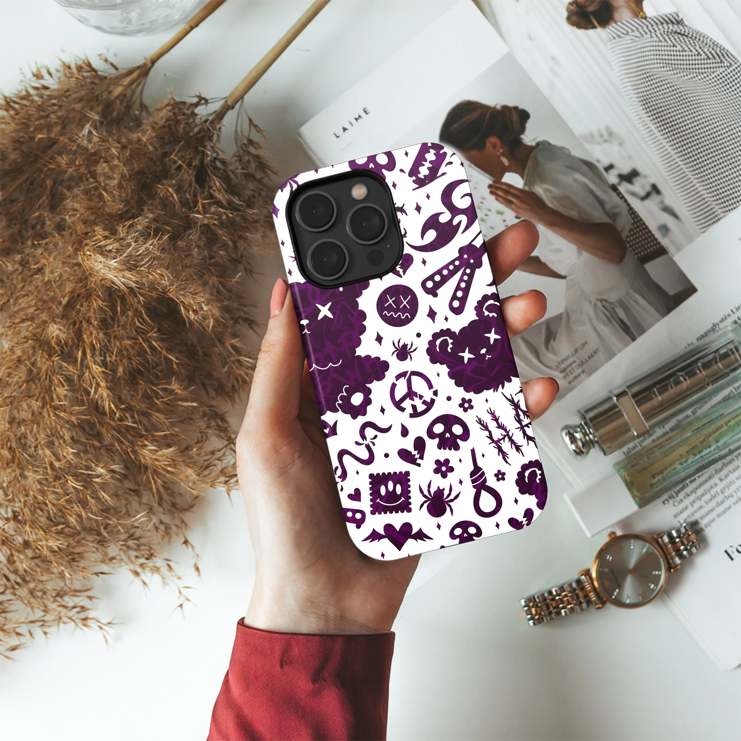 Grunge Emo Phone Case iPhone Samsung Cover Pixel 2552