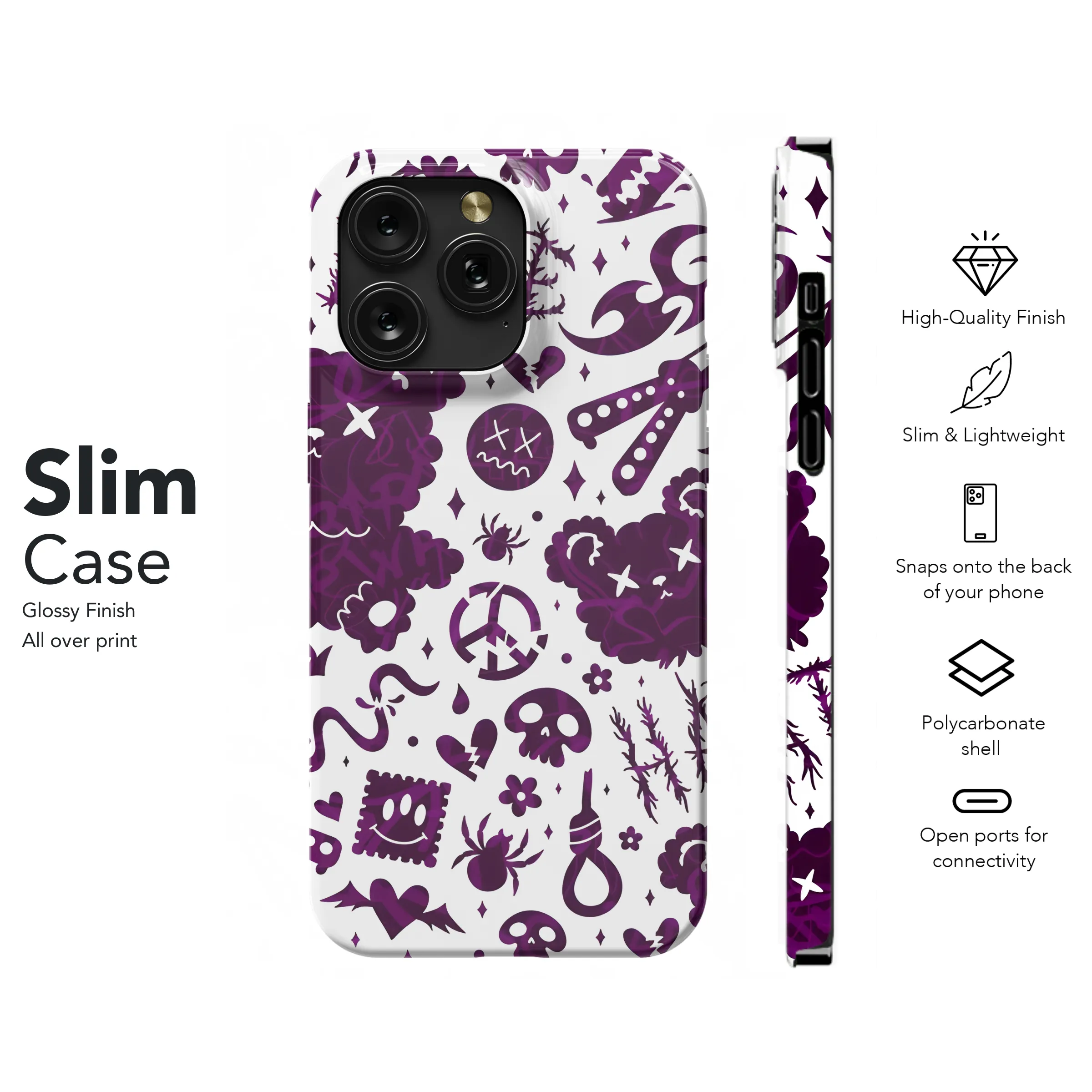 Grunge Emo Phone Case iPhone Samsung Cover Pixel 2552