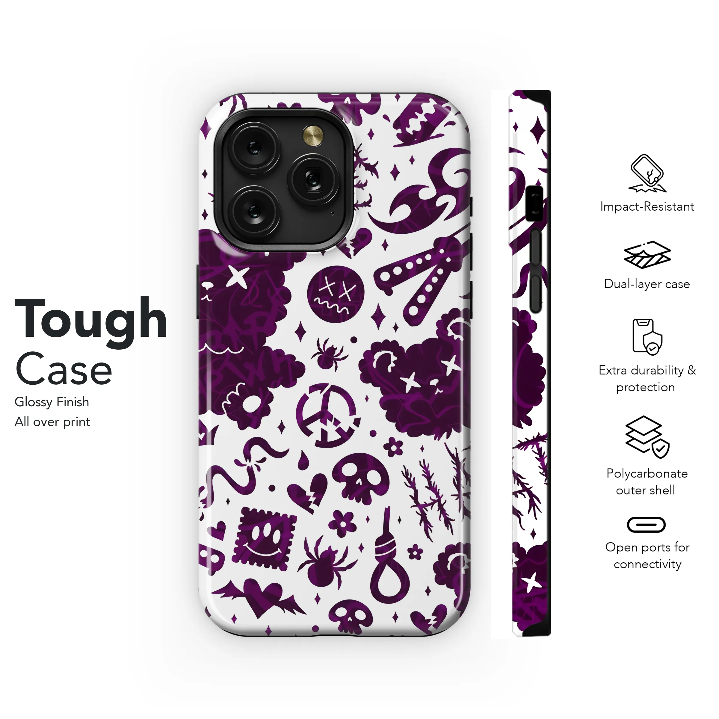 Grunge Emo Phone Case iPhone Samsung Cover Pixel 2552