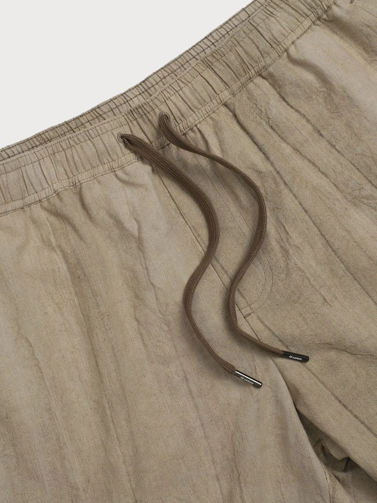 Hapnix® - Khaki Linen Swim Shorts