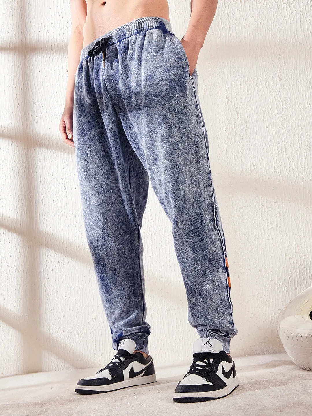 Indigo Relaxed Fit Denim Joggers