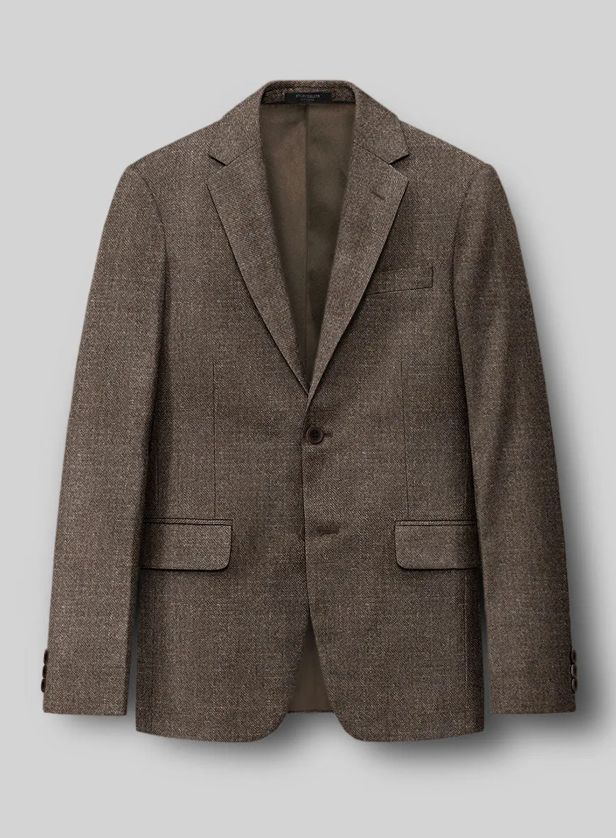 Italian Wool Silk Linen Gherardo Jacket